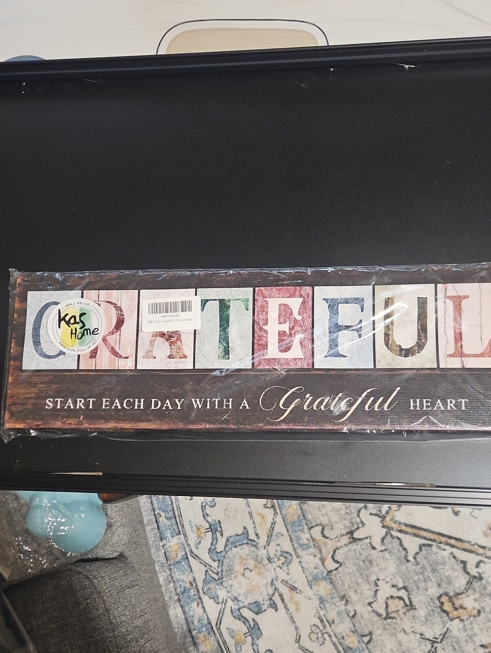 Grateful Wall Sign - Multicolor
